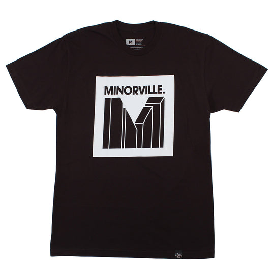 Minorville Logo Tee (Black)